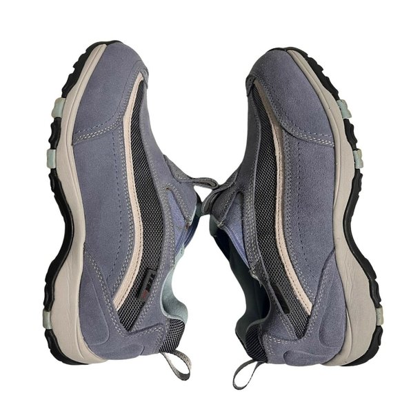 LL Bean Tek 2.5 Trail Hiking Shoe Women 11W Slip On Blue Waterproof EUC - Picture 2 of 11